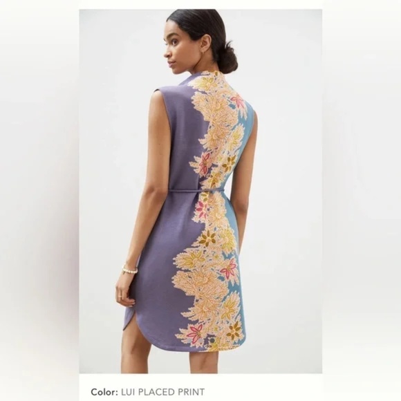 Anthropologie Daily Practice Mock Neck Mini Dress - Picture 3 of 5